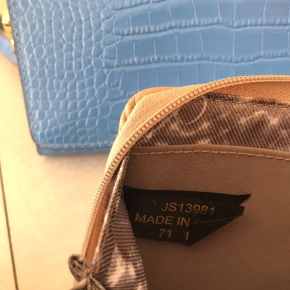 Jessica Simpson Tan Wallet with Floral Accents - Picture 8 of 8